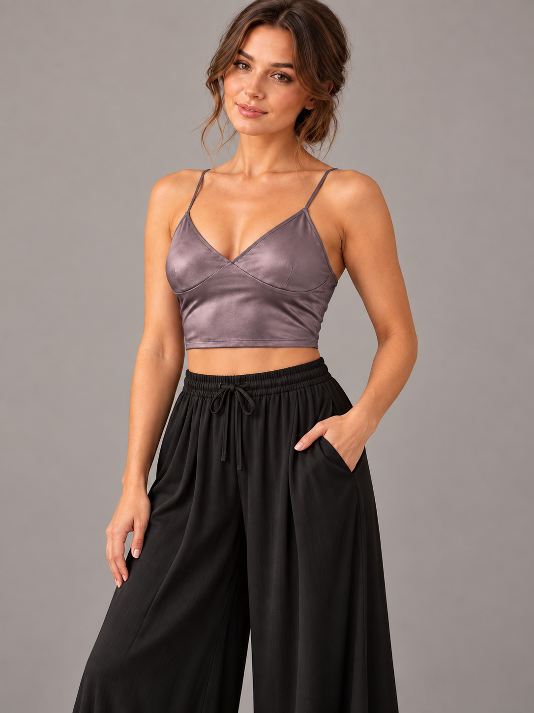 A143- Polera Crop Metalizadab