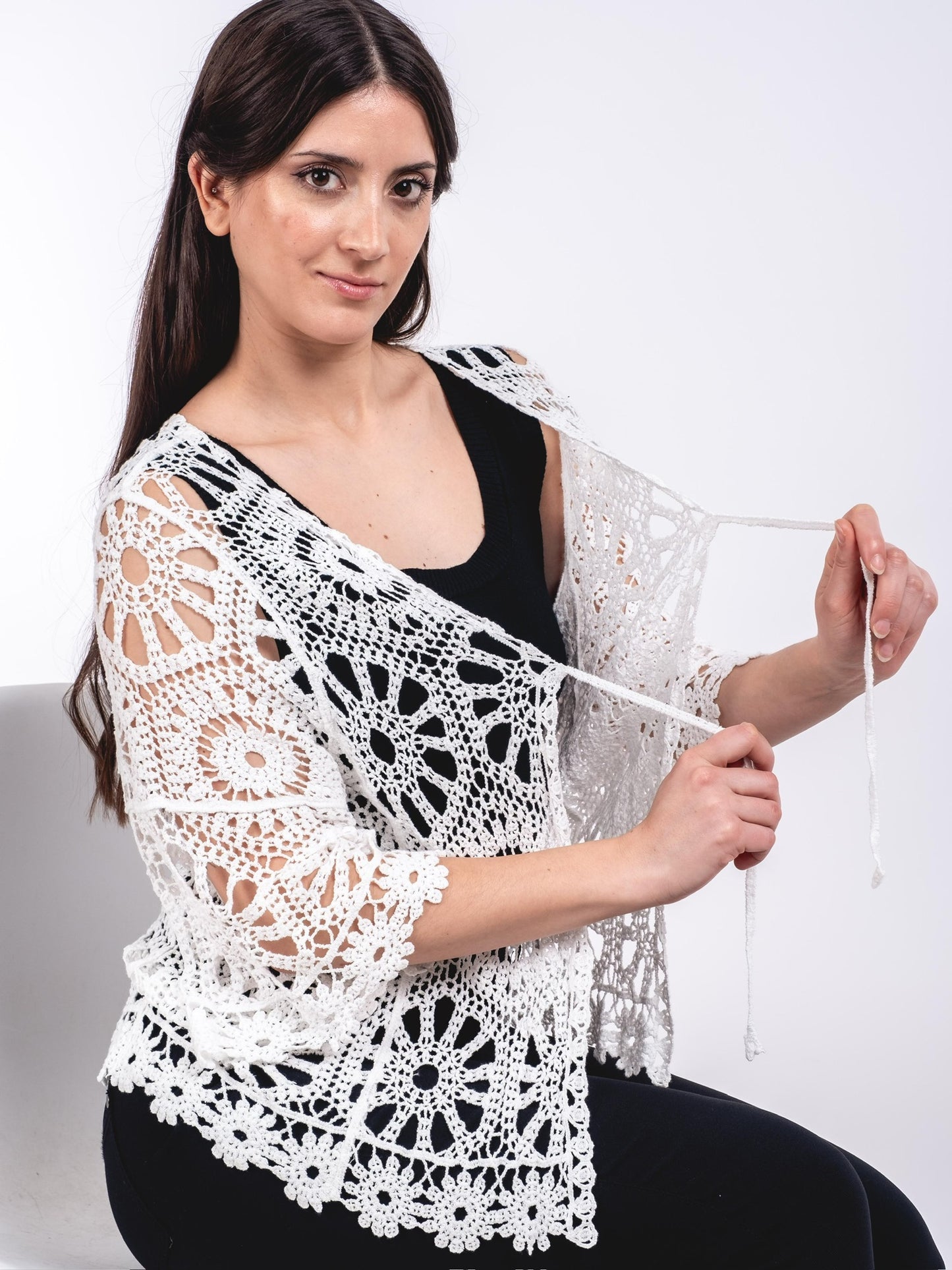 A337 - Tapado de Macrame