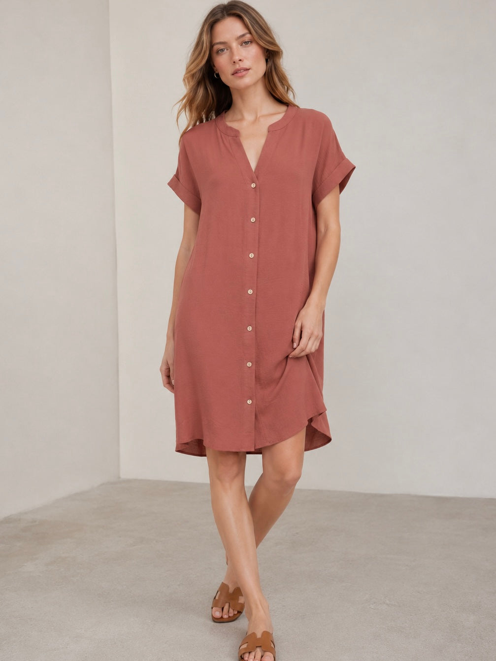 A371- Vestido Camisero