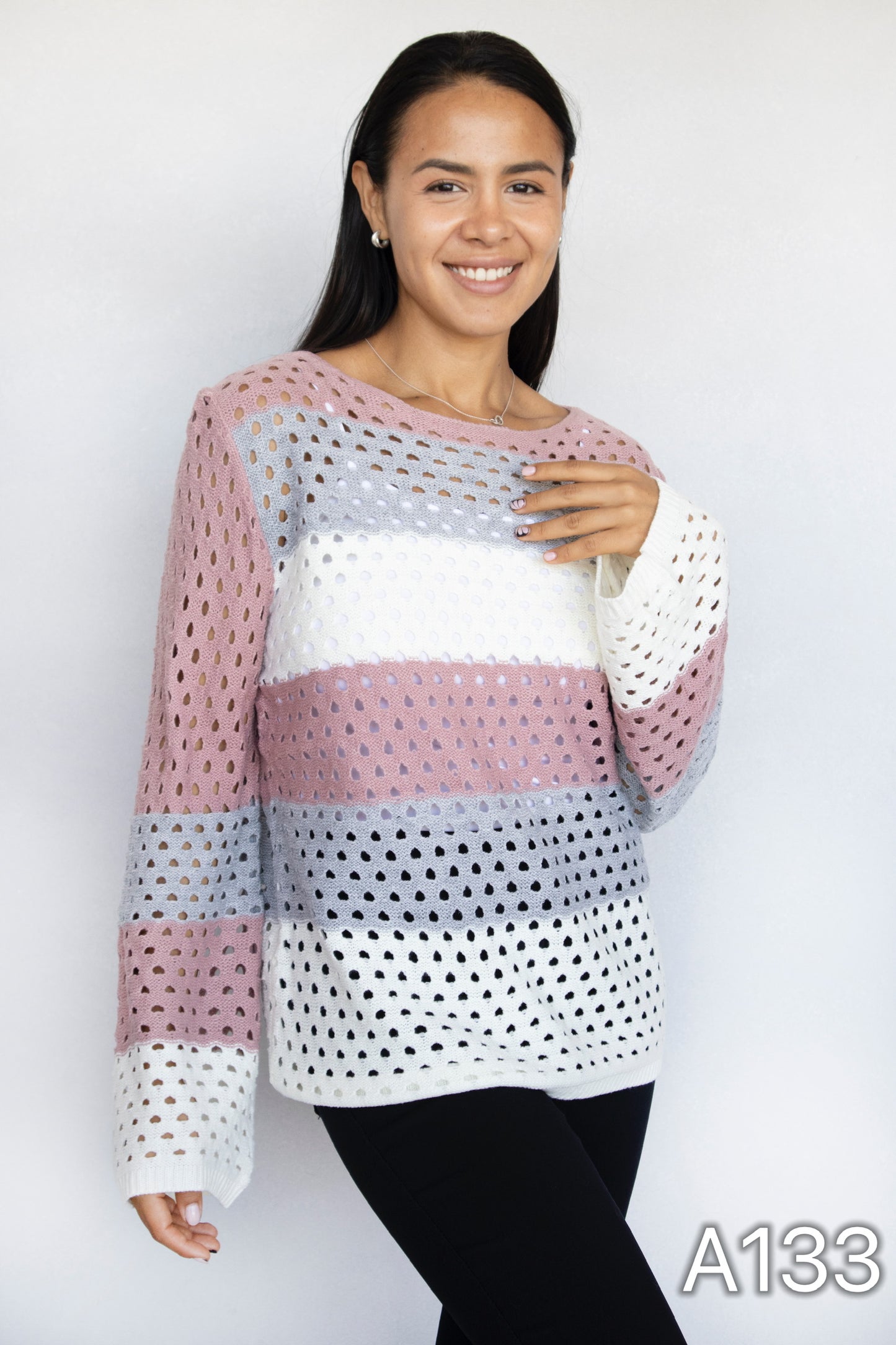 A133 - Sweater Calado