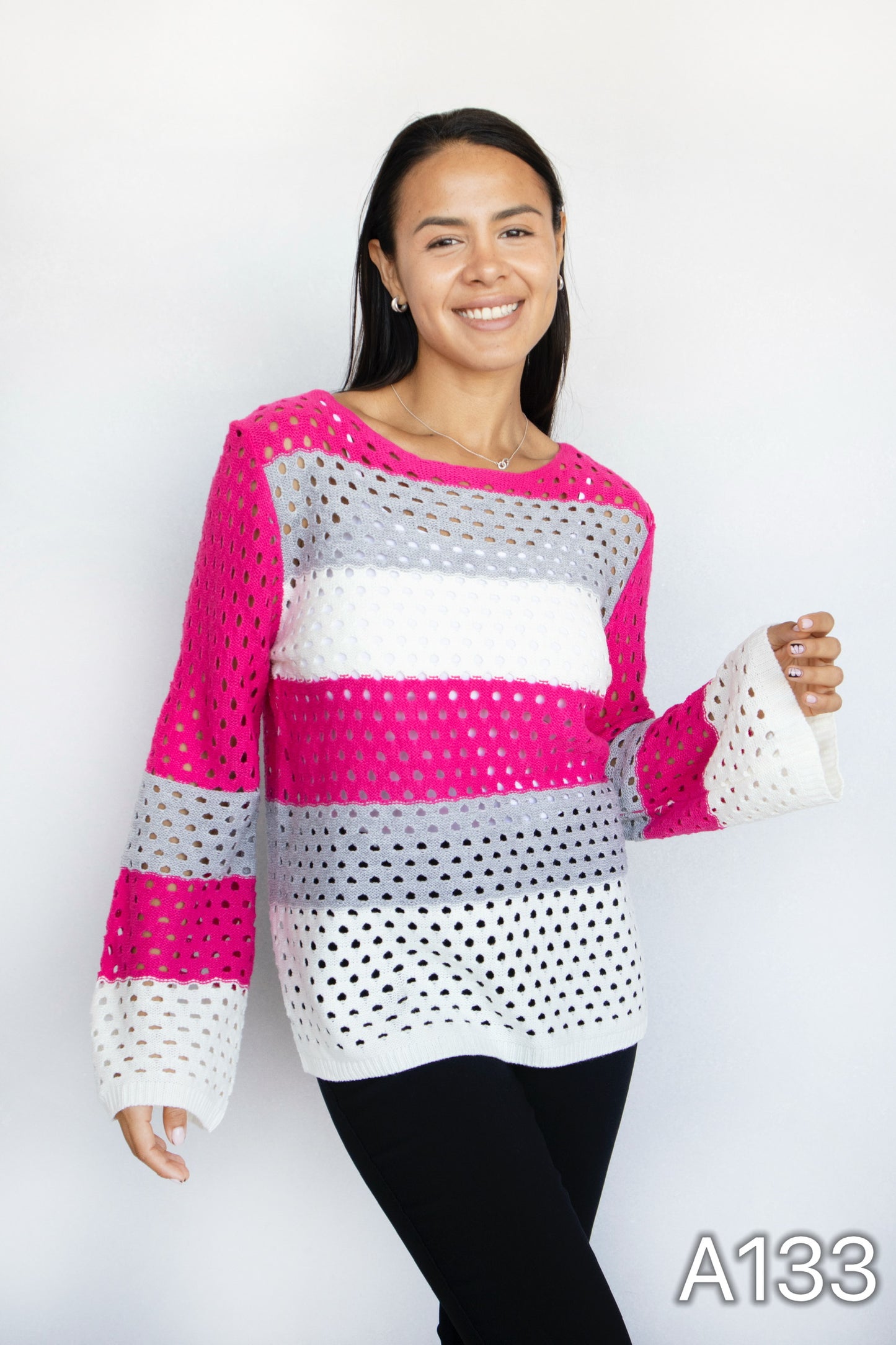 A133 - Sweater Calado