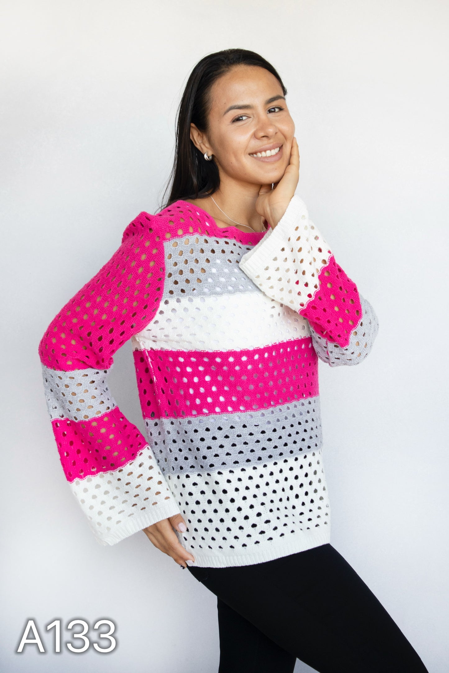 A133 - Sweater Calado