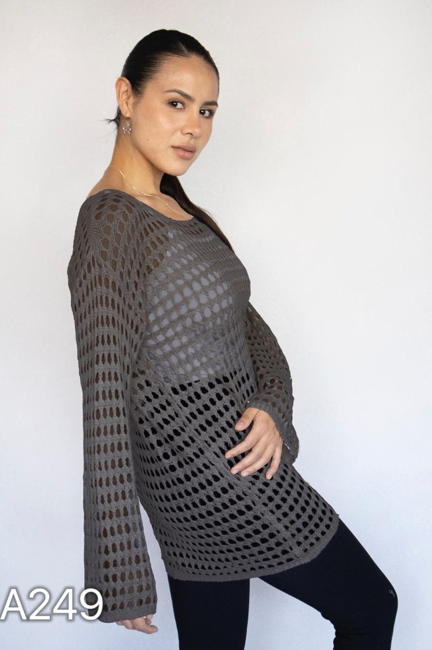 A249 -Sweater Calado de hilo