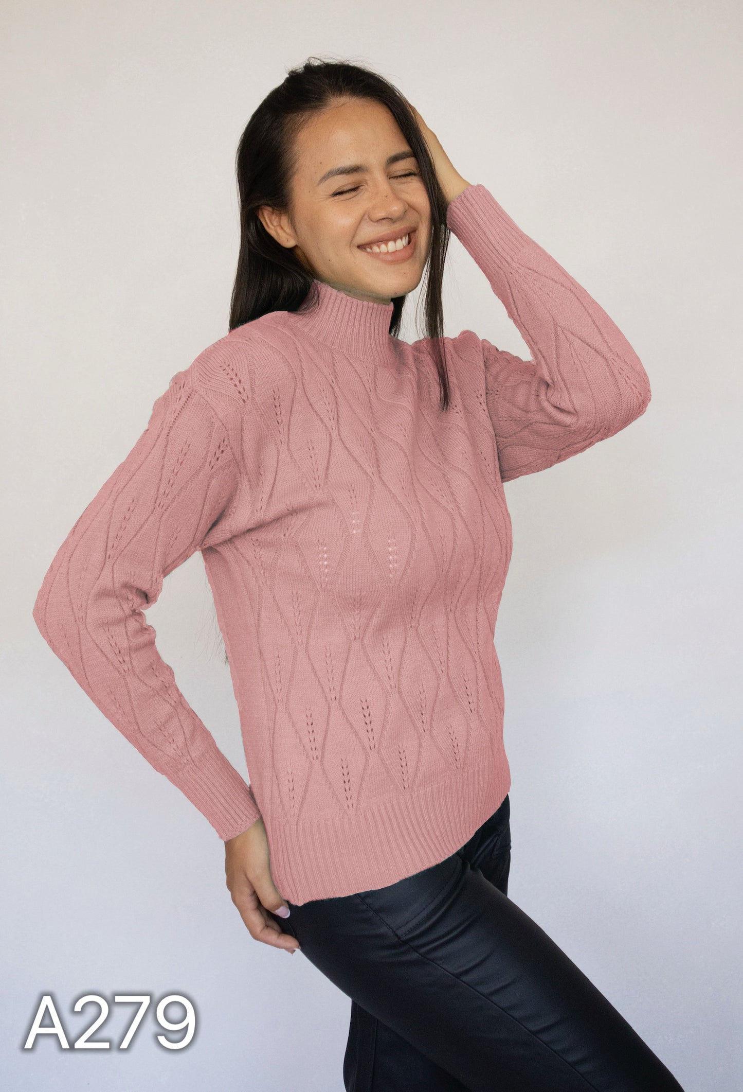 A279 - Sweater Medio Cuello