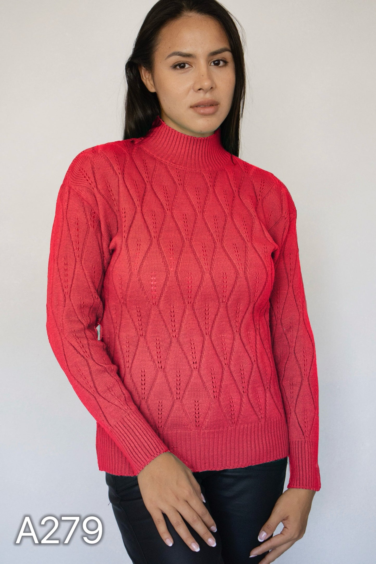 A279 - Sweater Medio Cuello