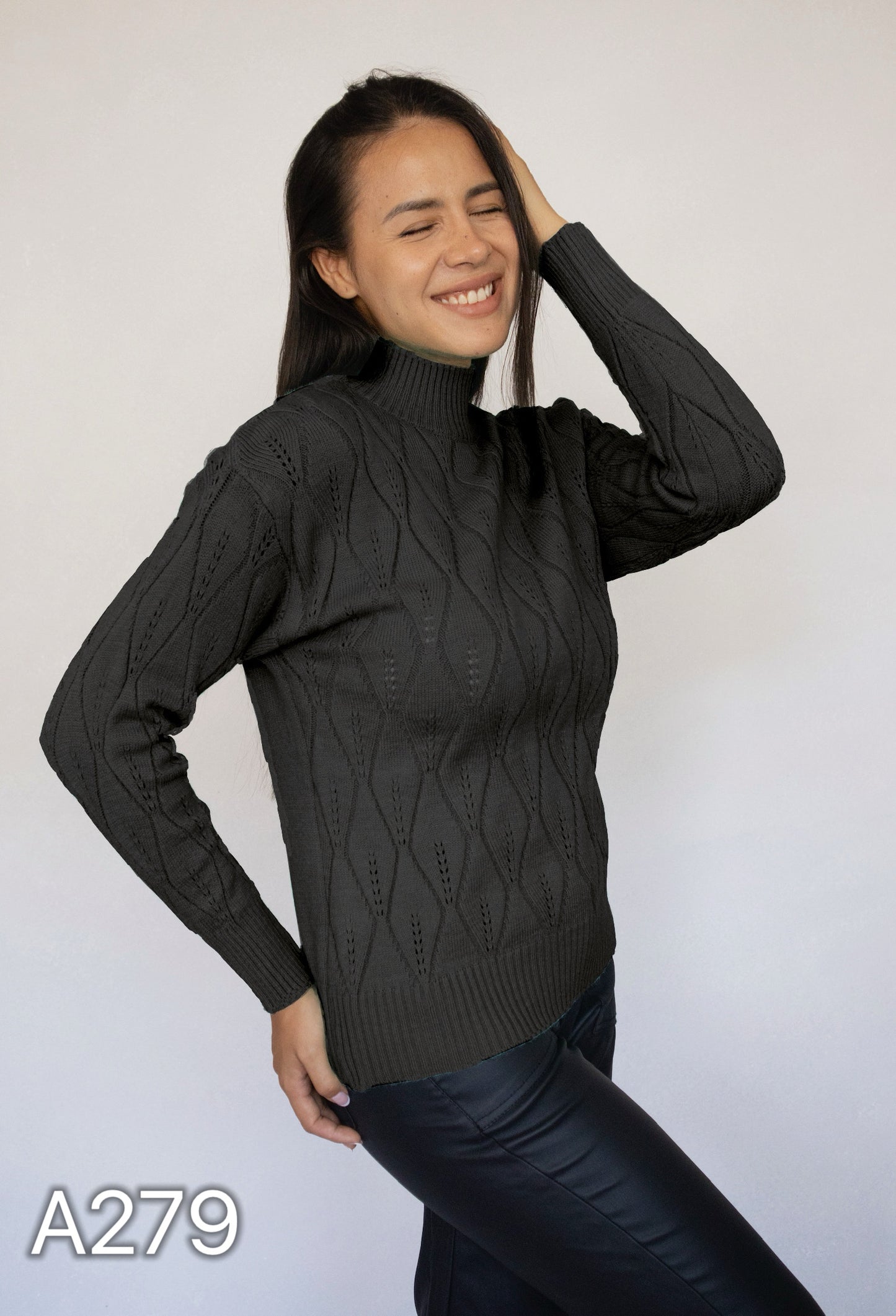 A279 - Sweater Medio Cuello