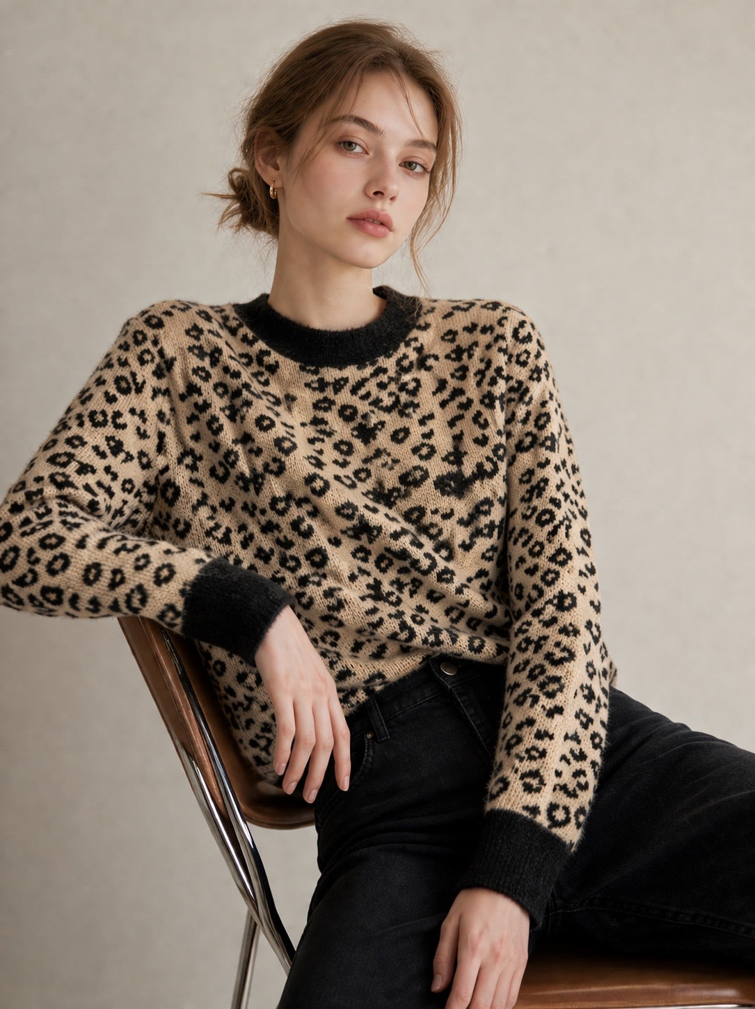 A419- Chaleco Animal Print