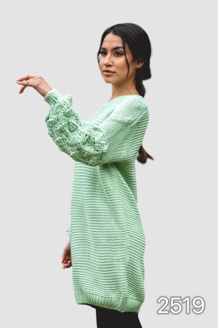 2519 - Sweater Mini Vestido