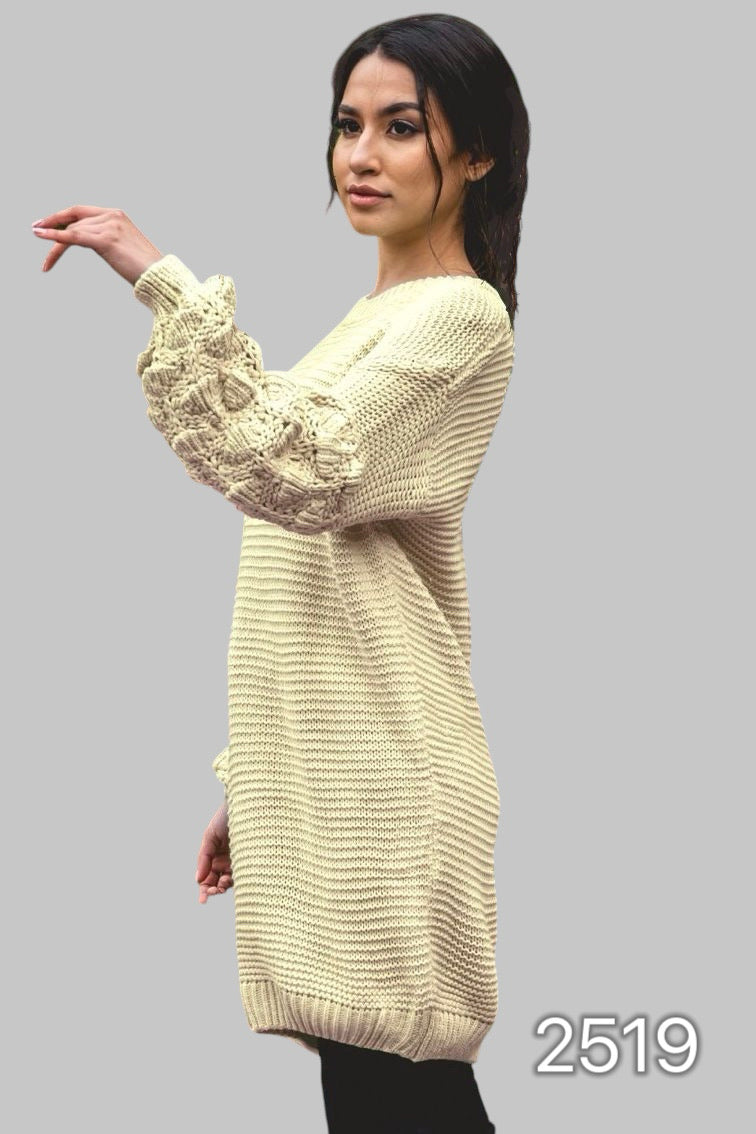 2519 - Sweater Mini Vestido