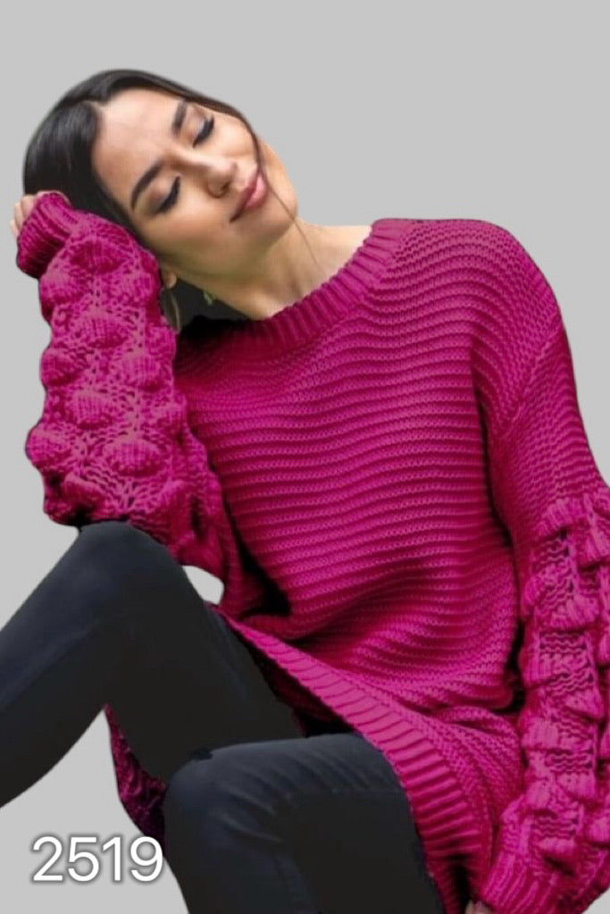 2519 - Sweater Mini Vestido