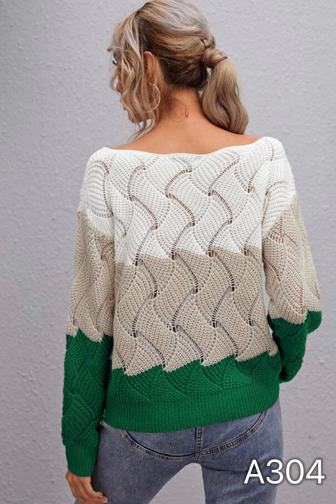 A304 - Sweater Tejido Lana
