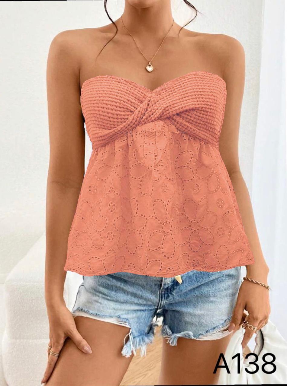 A138 - Polera Strapless