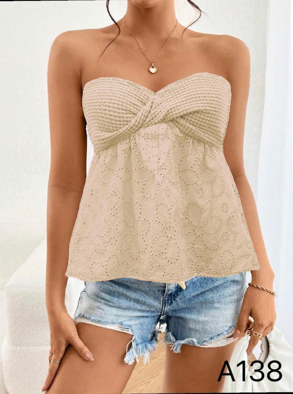 A138 - Polera Strapless