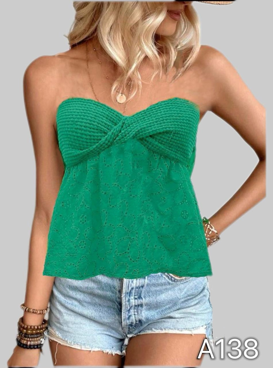 A138 - Polera Strapless