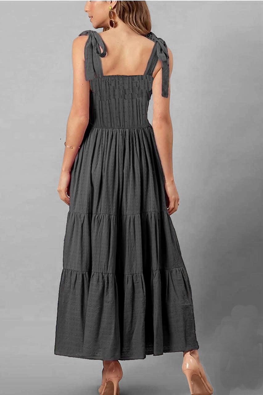 A122 - Vestido con Tirantes Ajustables