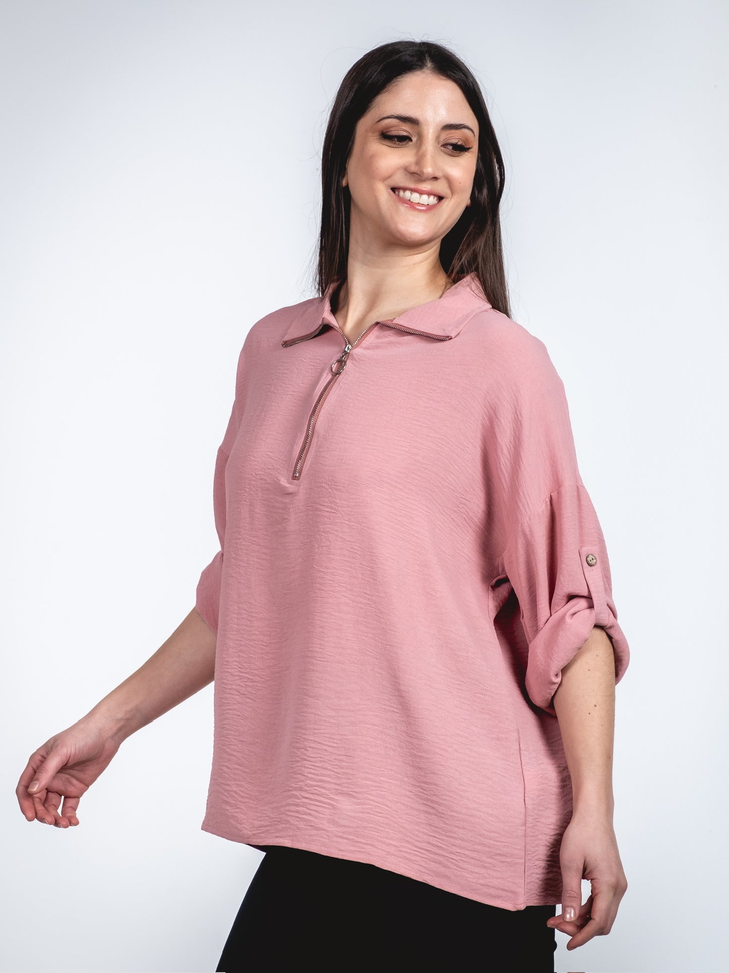 A197 - Blusa Medio con Cierre