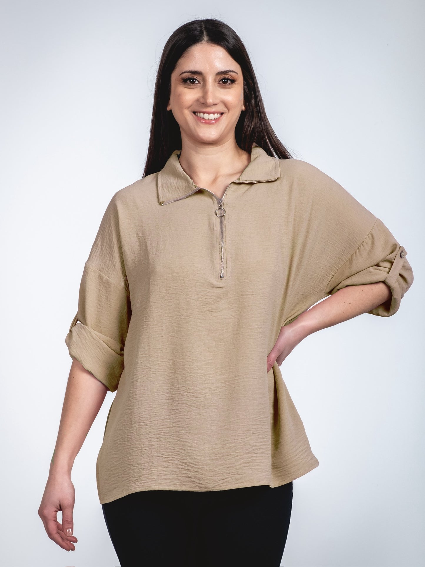 A197 - Blusa Medio con Cierre