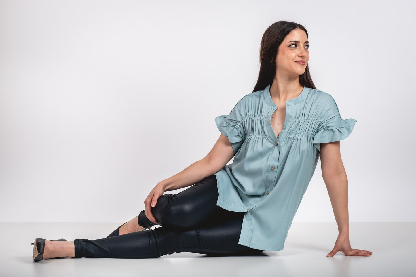 A330- Blusa de Manga Corta