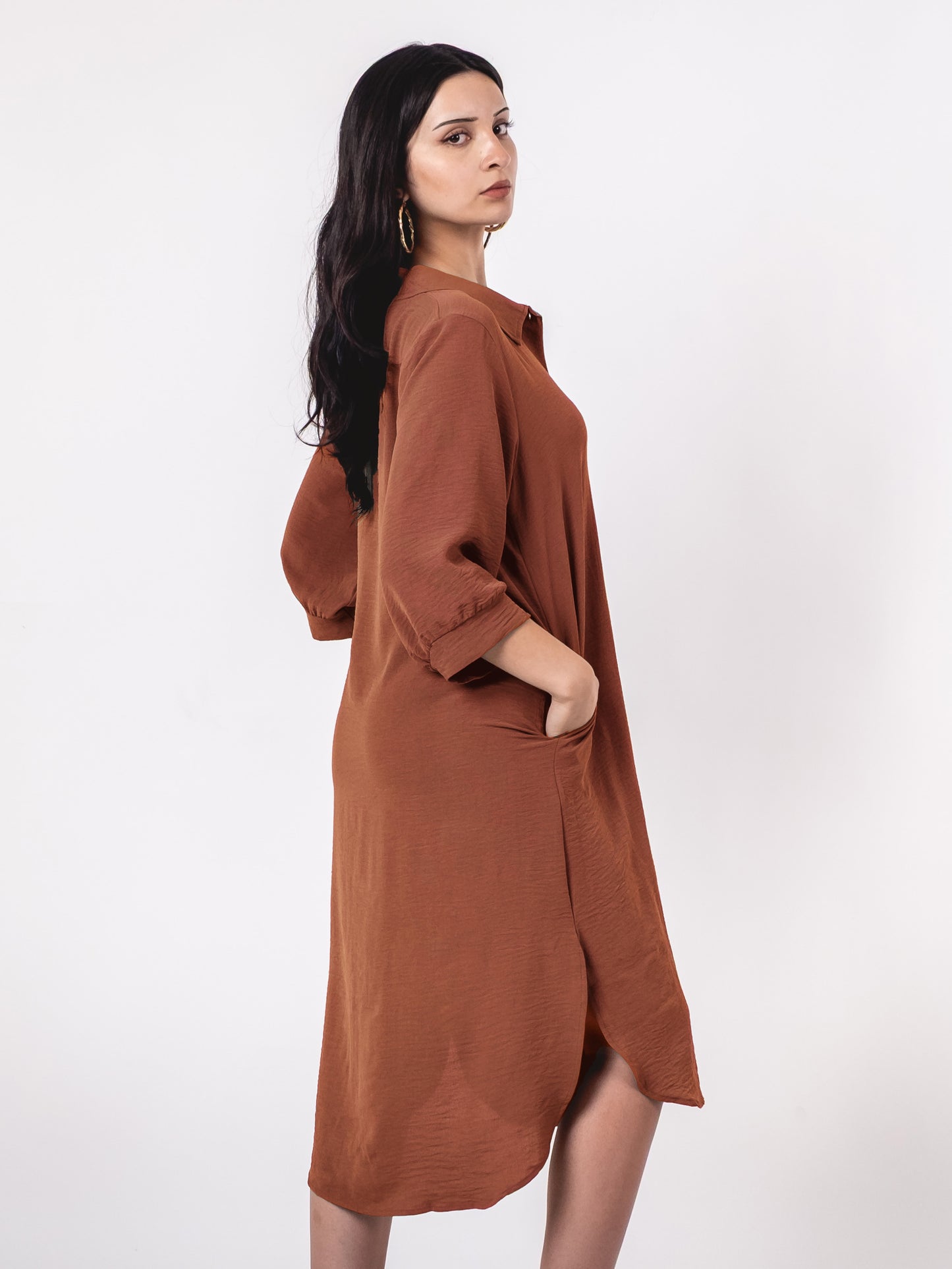 A397- Vestido Camisero