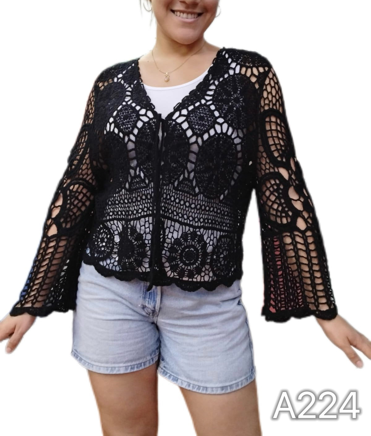 A224- Tapado de Crochet