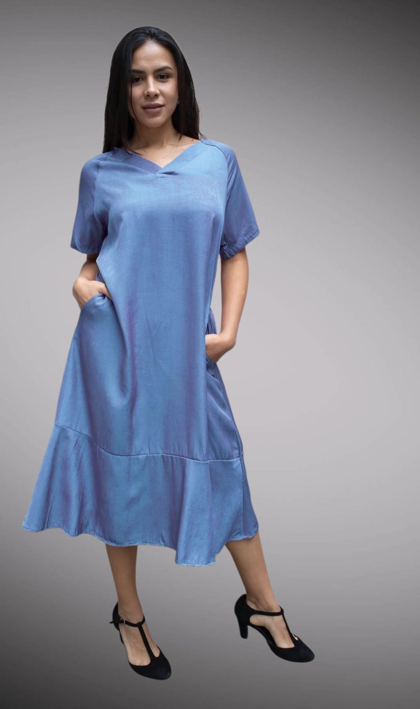 A105 - Vestido Elegancia Suave