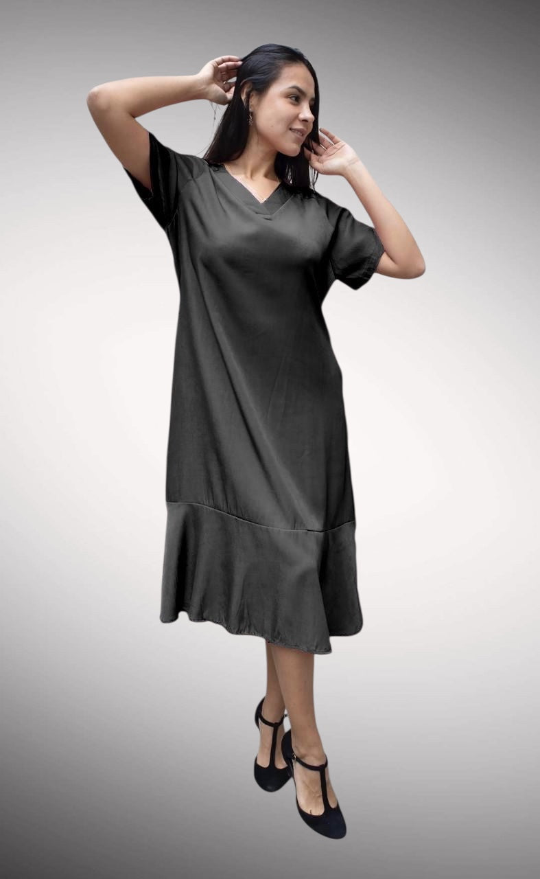 A105 - Vestido Elegancia Suave