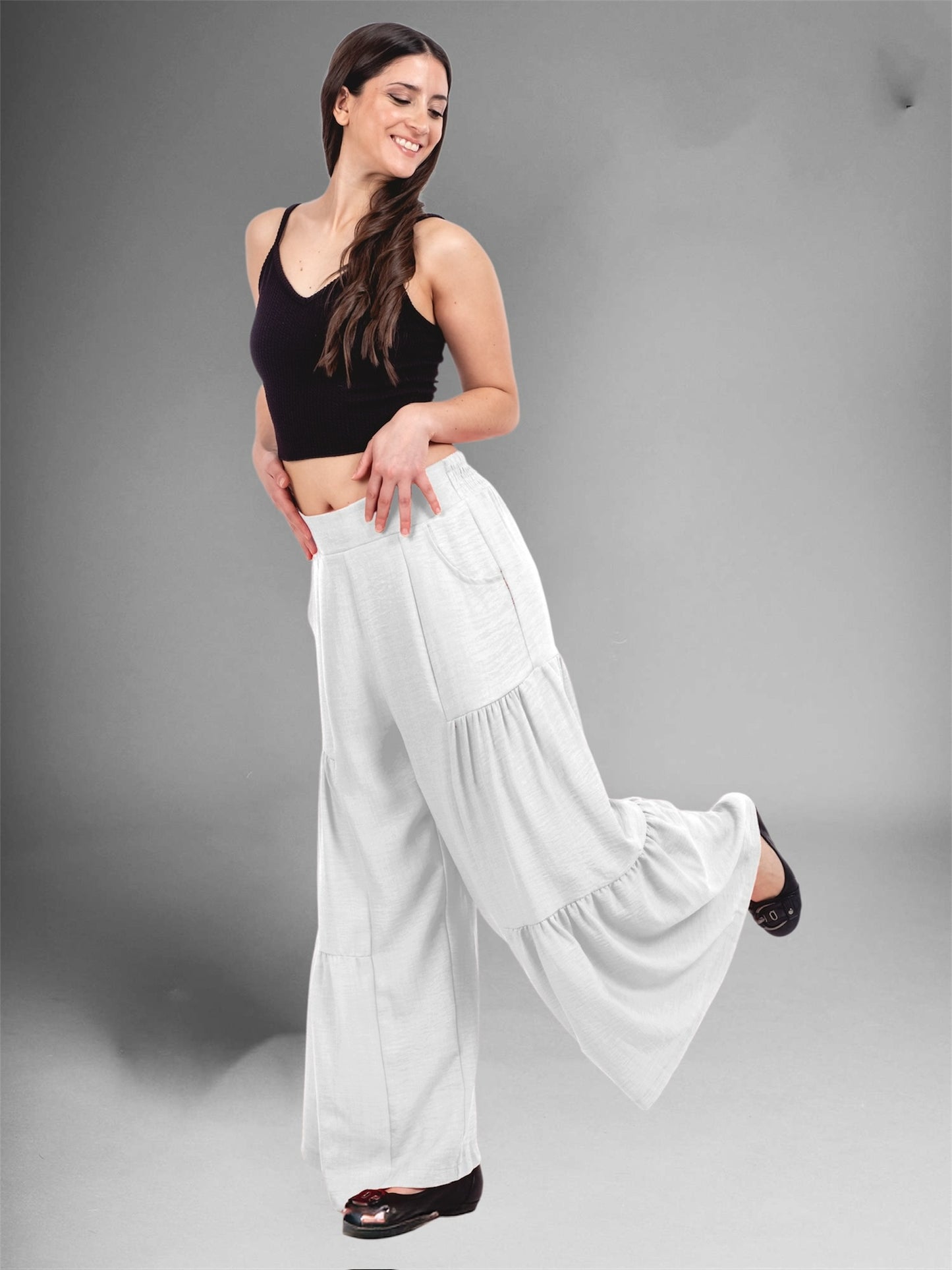 A218 - Palazzo Tipo Falda Pantalon