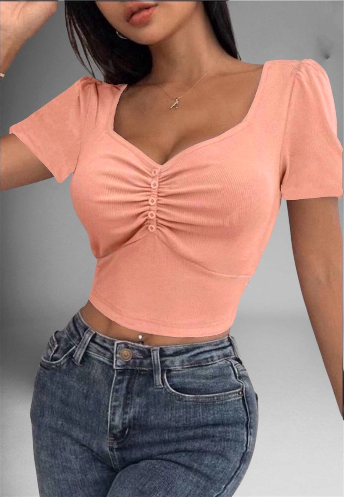 A260 - Polera Crop Top