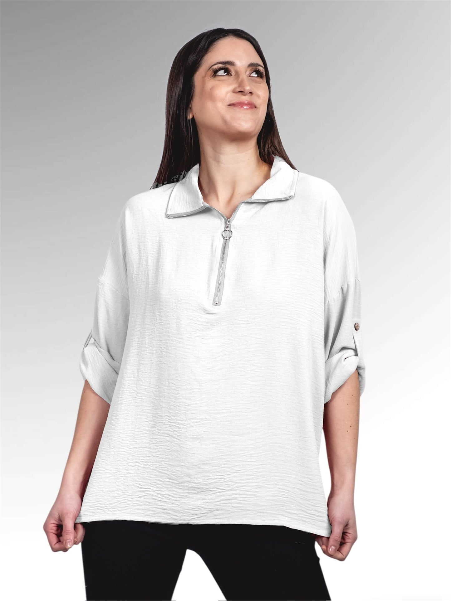 A197 - Blusa Medio con Cierre