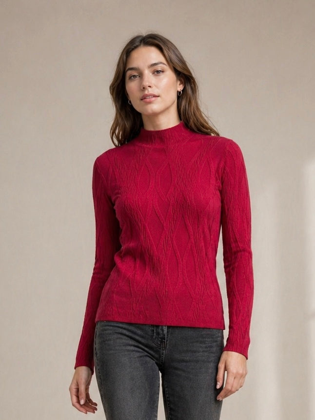 A305 - Sweater Medio Cuello