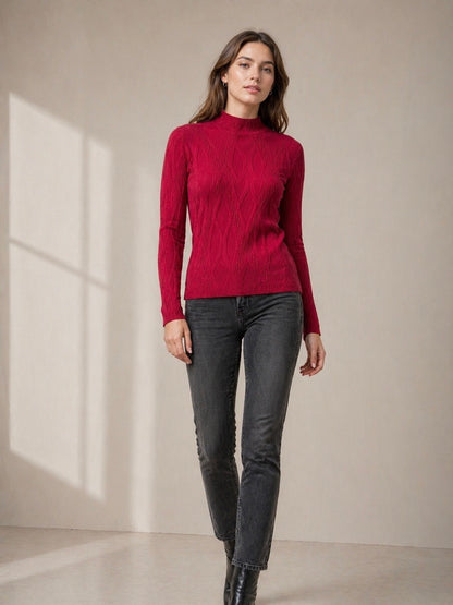 A305 - Sweater Medio Cuello