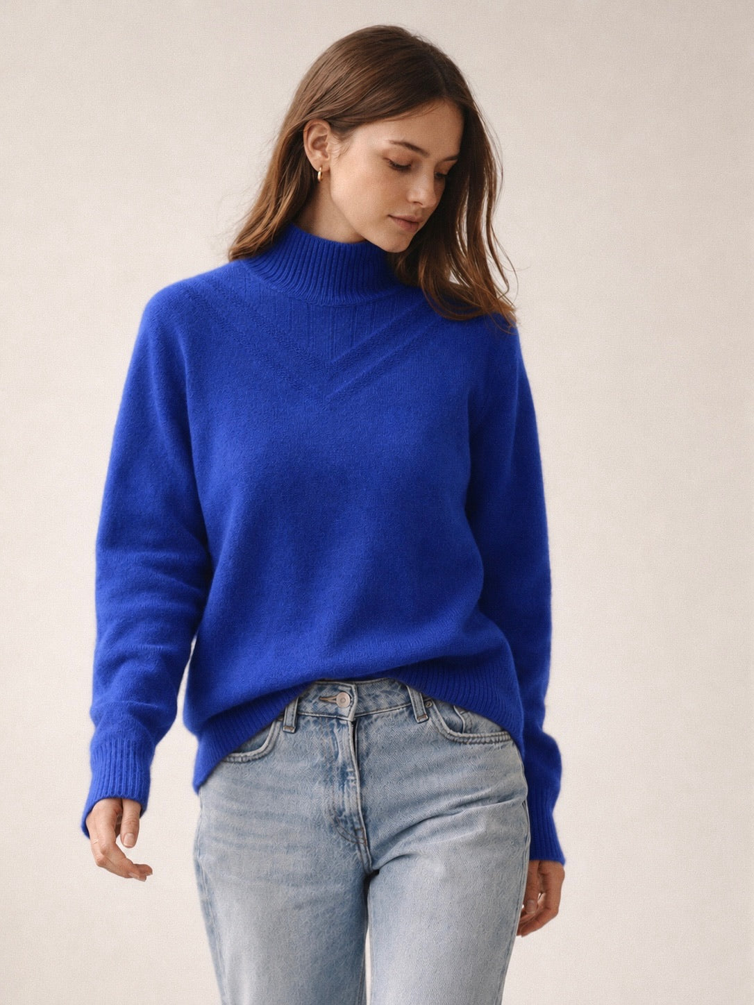 A375- Sweater Bouclé