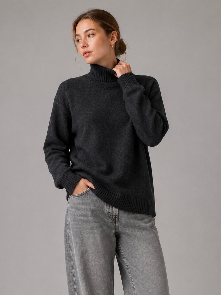A374-  Sweater Bouclé