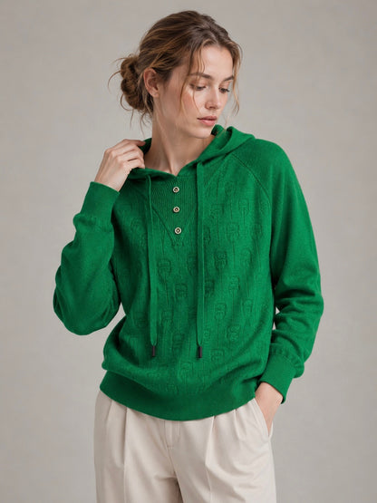 A346- Sweater con Gorro