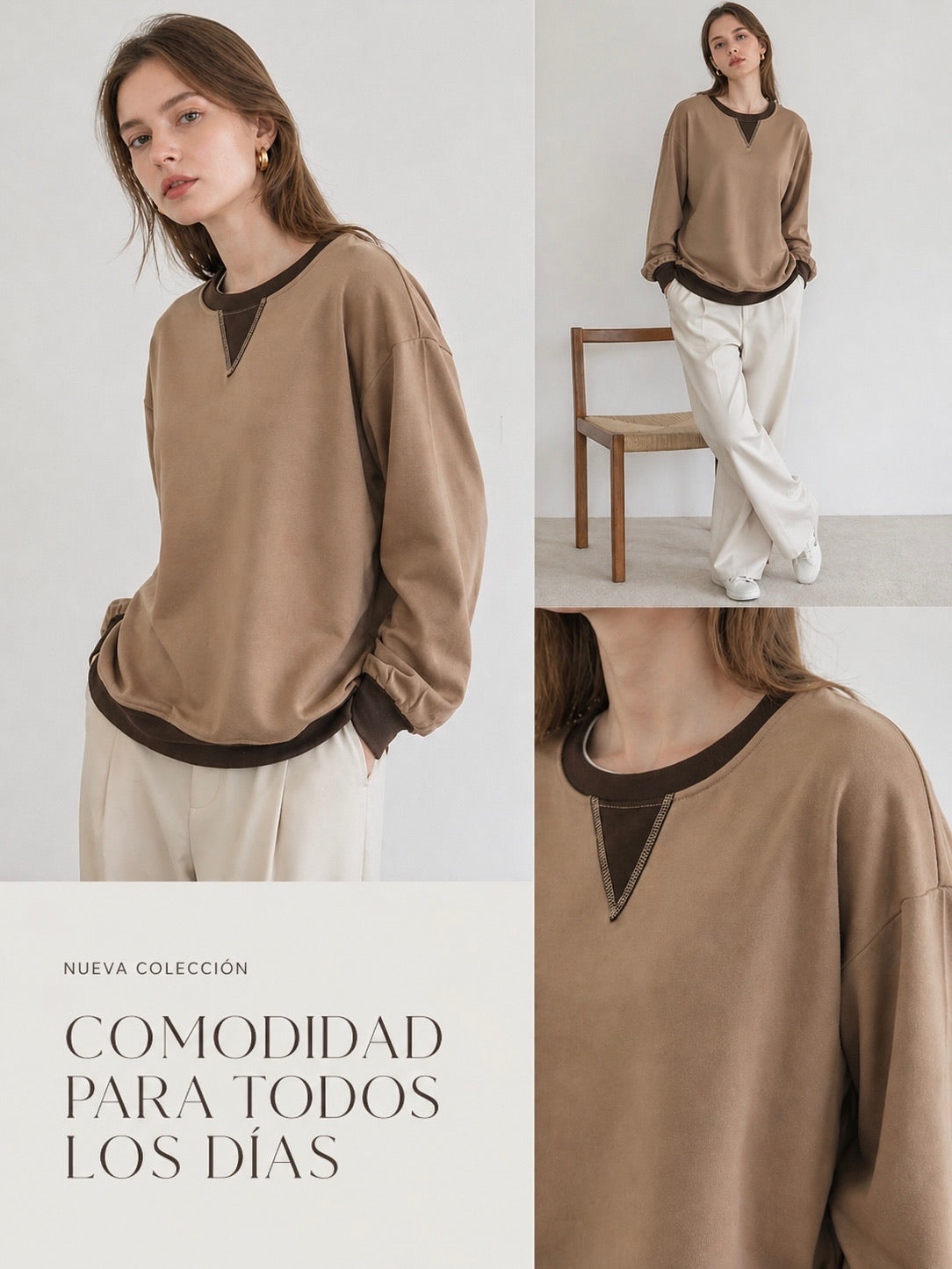 A413- Polera Bicolor