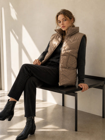 A434- Chaqueta sin Manga