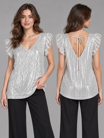 A447-Polera Lentejuelas Glam