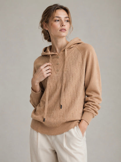A346- Sweater con Gorro