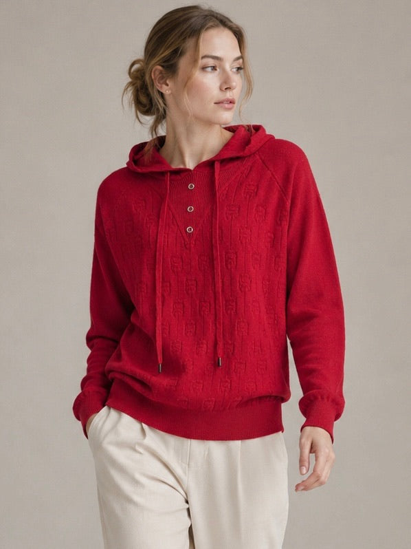 A346- Sweater con Gorro