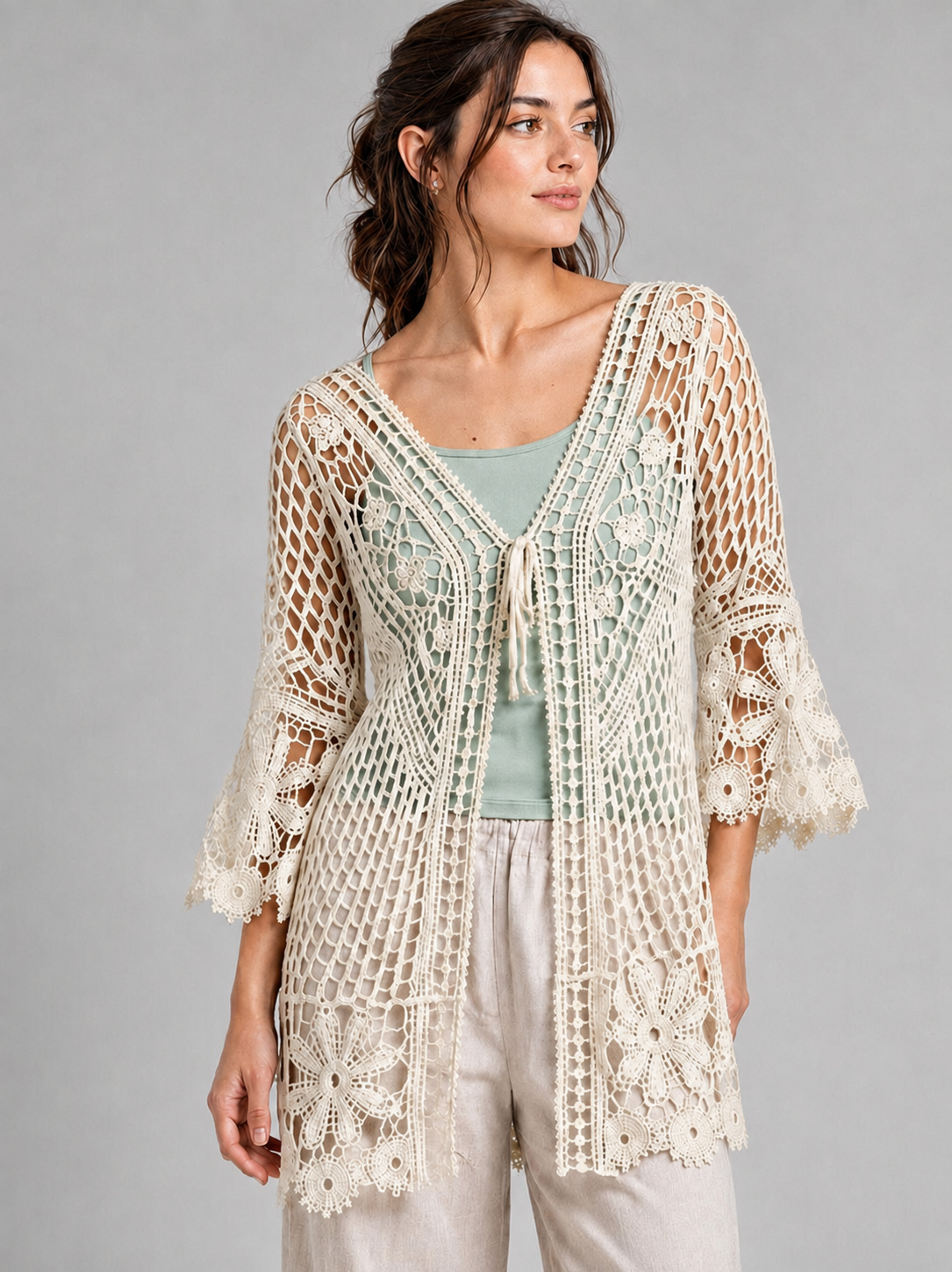 A336 - Tapado de Macramé