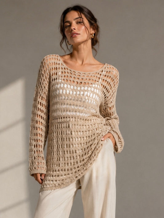 A249 -Sweater Calado de hilo