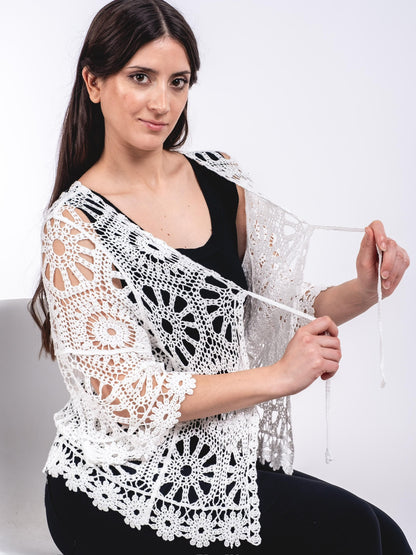 A337 - Tapado de Macrame