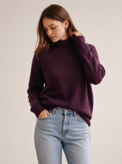 A375- Sweater Bouclé