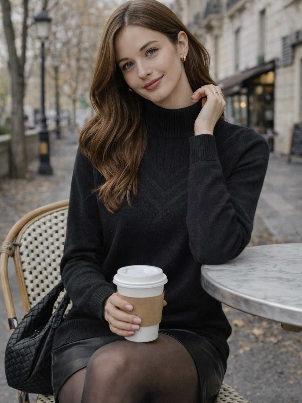 A375- Sweater Bouclé