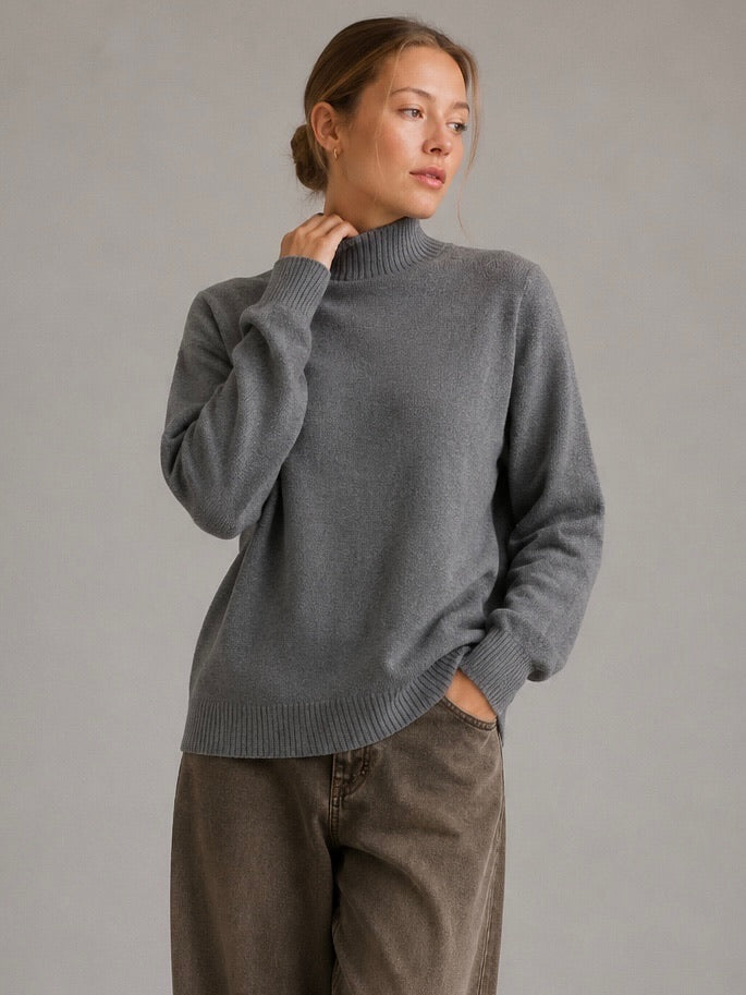 A374-  Sweater Bouclé