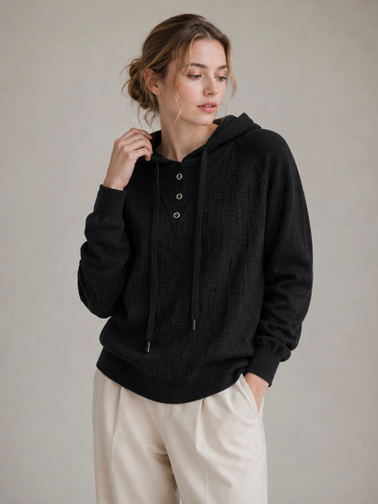 A346- Sweater con Gorro