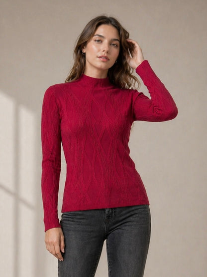 A305 - Sweater Medio Cuello