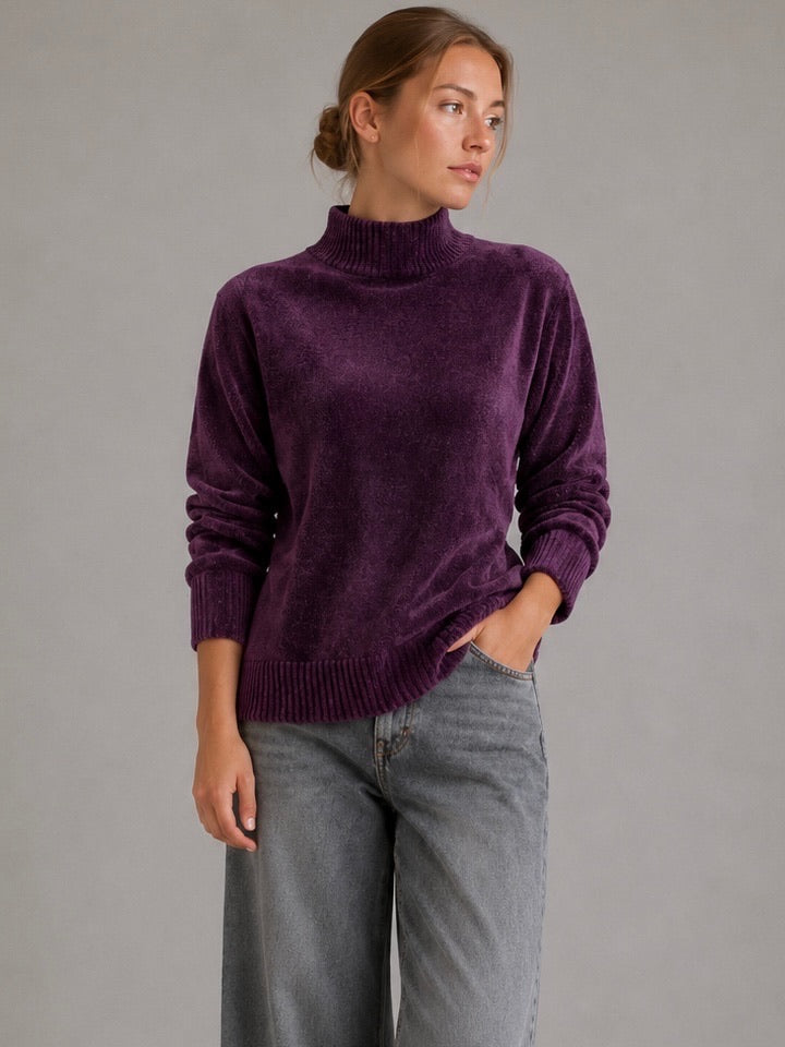 A374-  Sweater Bouclé