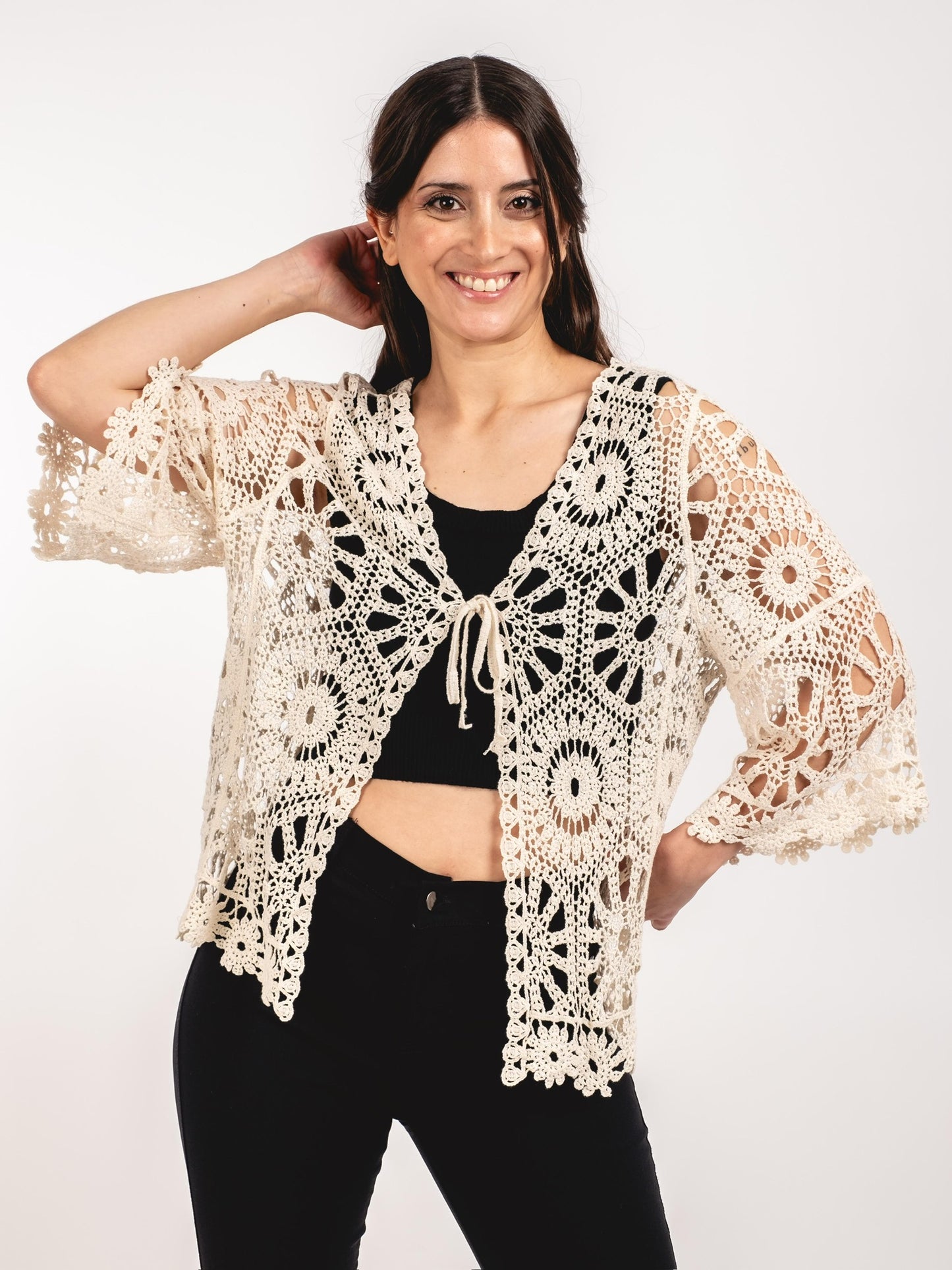 A337 - Tapado de Macrame