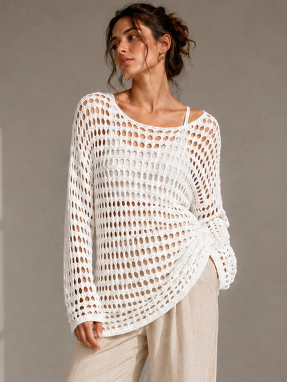A249 -Sweater Calado de hilo